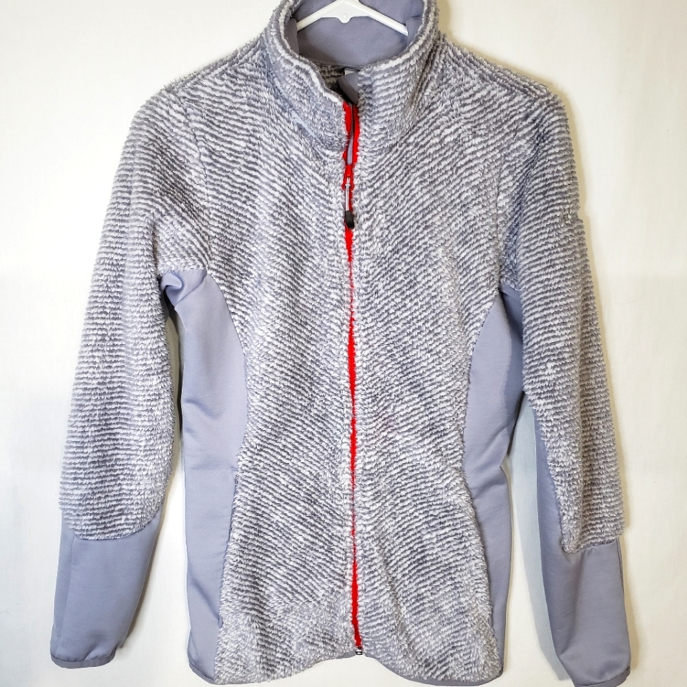 Columbia Athletic Women's Plush and Stretch Zip Up Jacket Size M